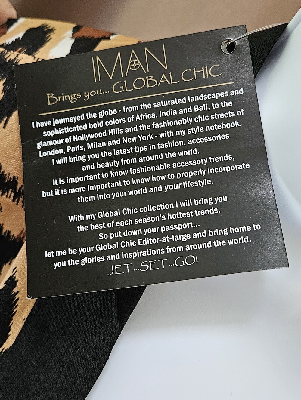 NWT IMAN Global Chic Reversible Topper Jacket Leopard Animal Print Black - Picture 8 of 9
